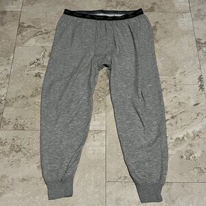 Coldpruf Platinum II Men's XL Pant Thermal Base Layer Gray Polyester Merino Wool